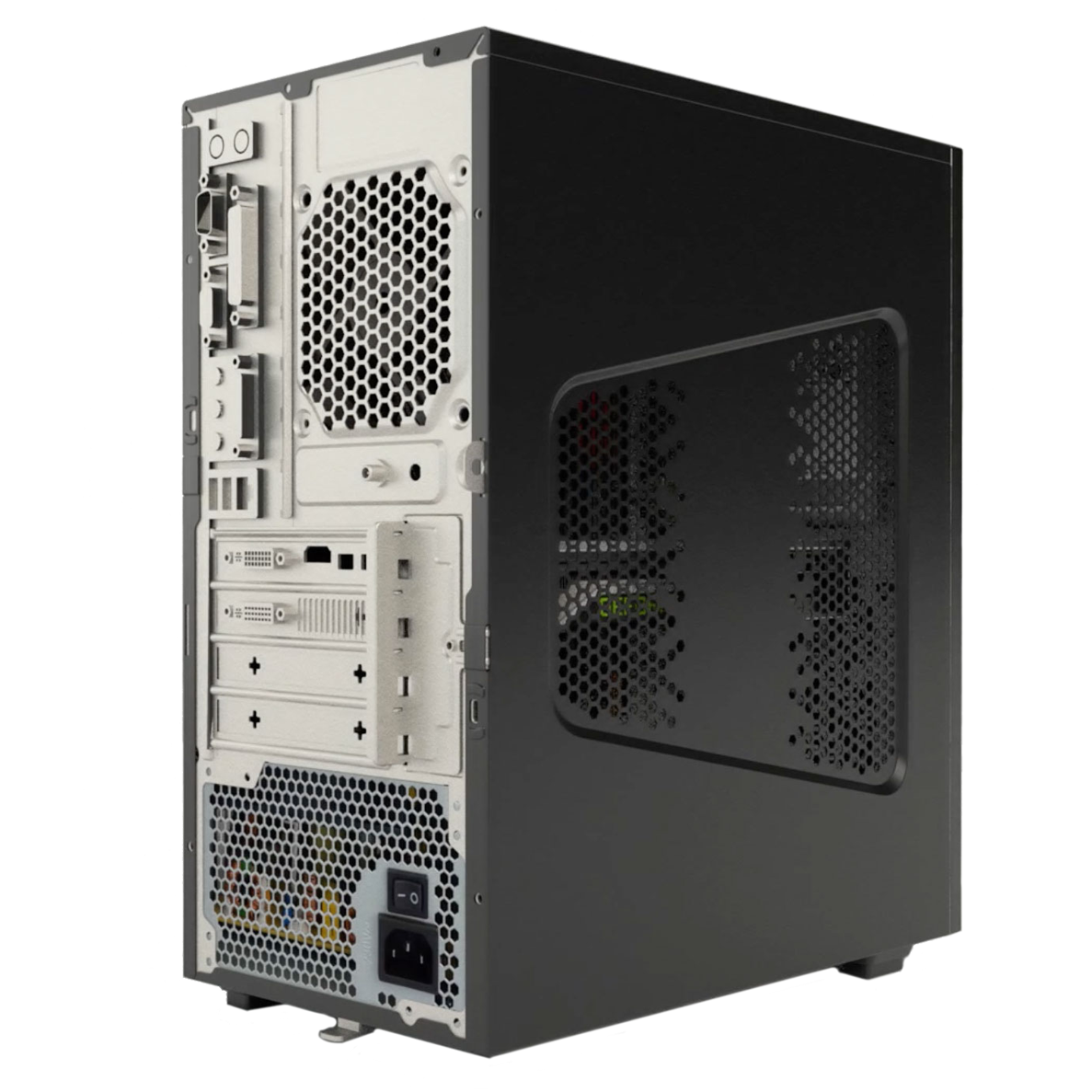 Datoru korpuss iTek Smallcom-B Mini-Tower Black (ITOCSCB122) - foto 5