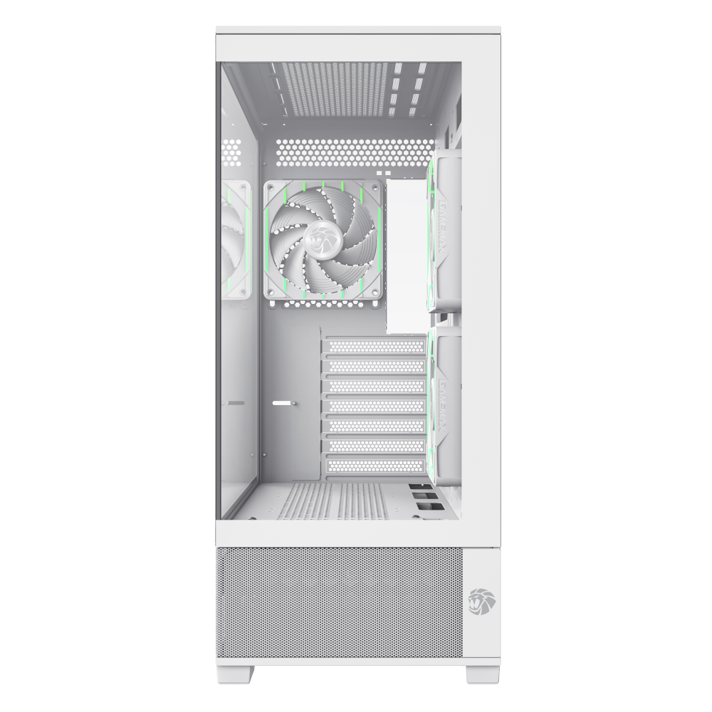 Datoru korpuss Gamemax Vista 2 Mini Tower White (9101-0600R0017) - foto 2