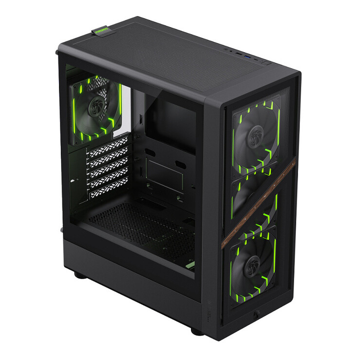 Datoru korpuss Gamemax Aeris 330 Mini Tower Black (1117-3709R0004) - foto 4