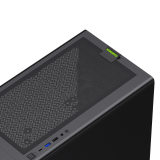 Datoru korpuss Gamemax Aeris 330 Mesh Mini-Tower Black (1117-3709R0001)