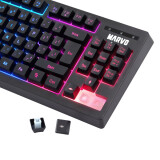 Tastatūra + pele Marvo CM310 EN RGB black