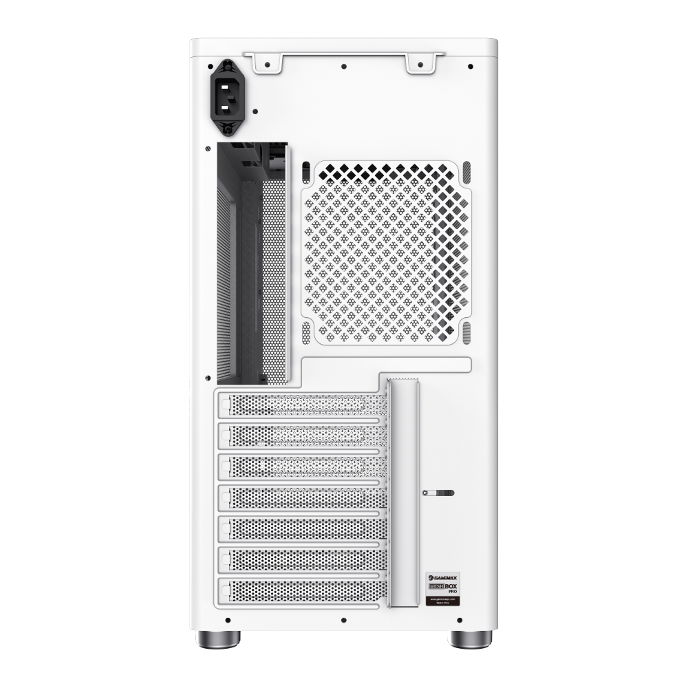 Datoru korpuss Gamemax Mesh Box Pro Midi-Tower White (1125-2001R0068) - foto 6