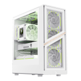 Datoru korpuss Gamemax Aeris 330 Mini-Tower White (1117-3709R0005)