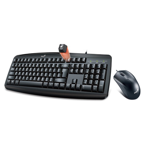 Tastatūra + pele Genius KM-200 black (31330003400)