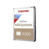 Cietais disks Toshiba N300 22TB 3.5" SATA III (HDWG62CUZSVA)