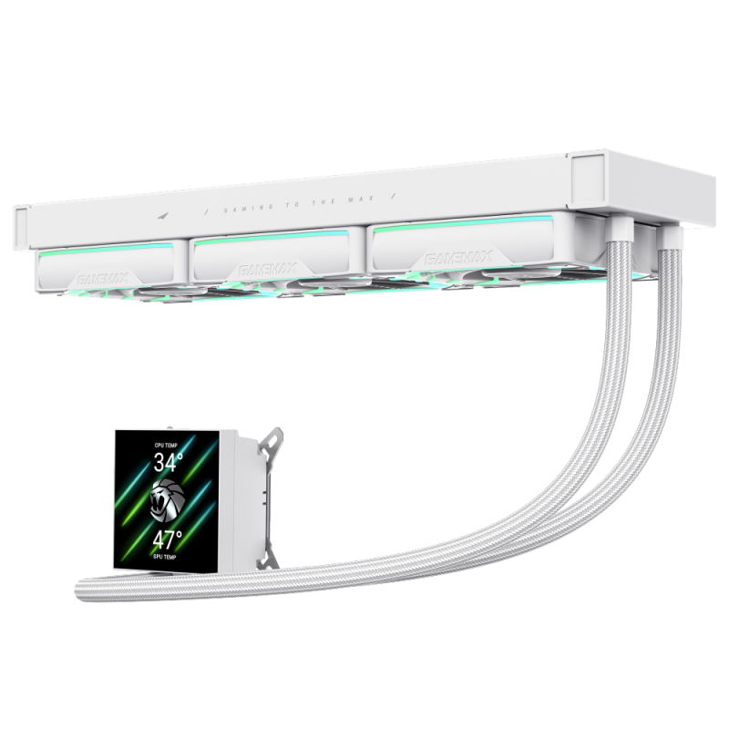 cooler Gamemax Hailstorm 360mm White (9503-0200R0027) - foto 2