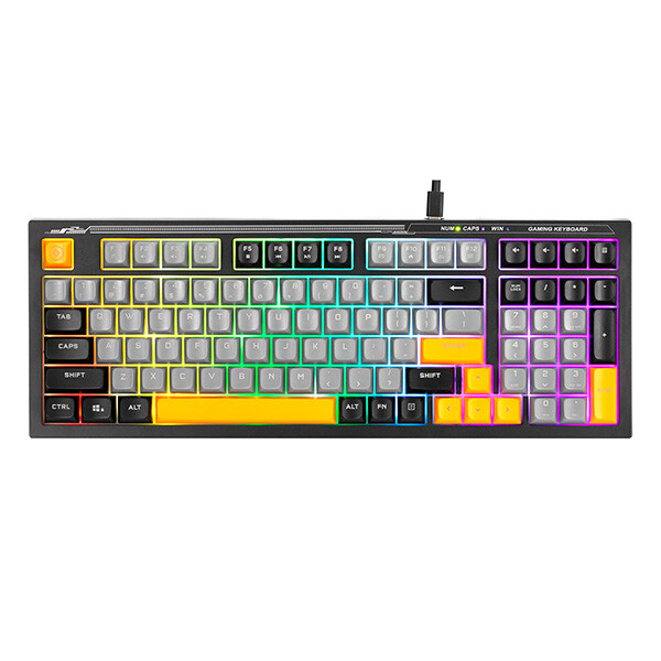 Tastatūra Marvo SOLDAT S50B black (K638B)
