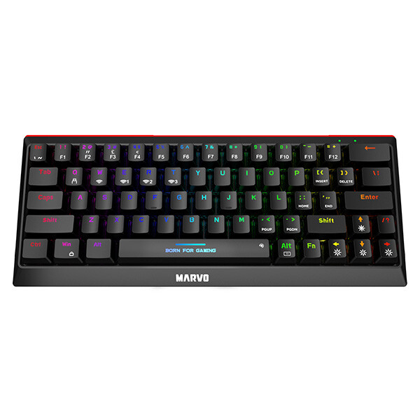 Tastatūra Marvo HECATE 61WR black (KG962W EN-R) - foto 4
