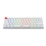 Tastatūra Marvo SABER 61 white (KG933G WH EN)