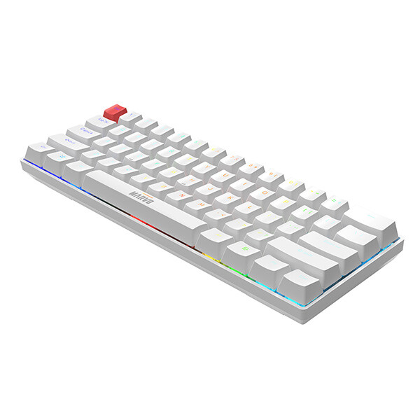 Tastatūra Marvo SABER 61 white (KG933G WH EN) - foto 4