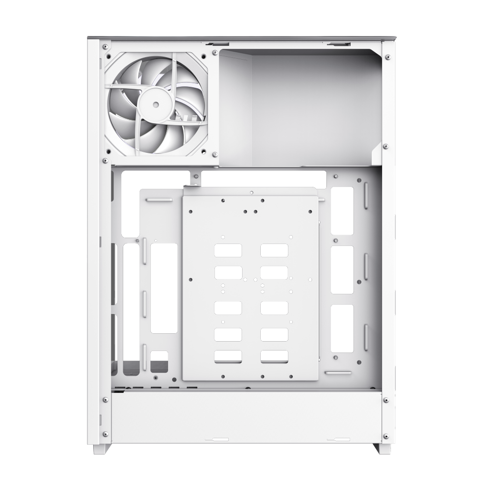 Datoru korpuss Gamemax T20 Mini-Tower White (9101-1000R0002) - foto 4