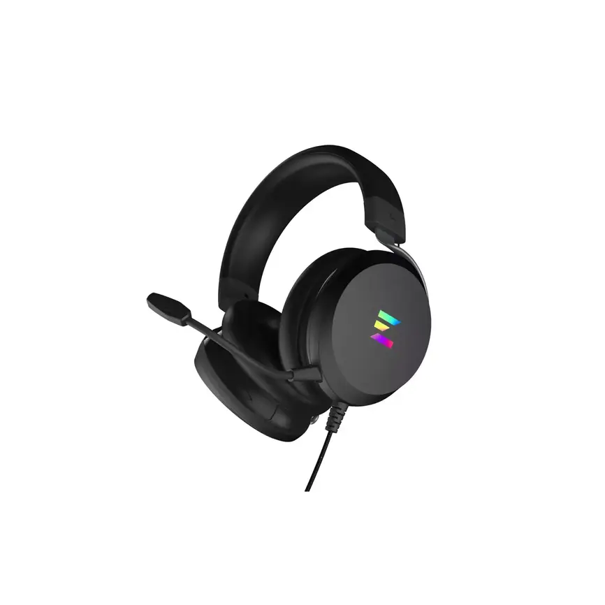 Austiņas Zalman HPS610 RGB Black (ZM-HPS610) - foto 2