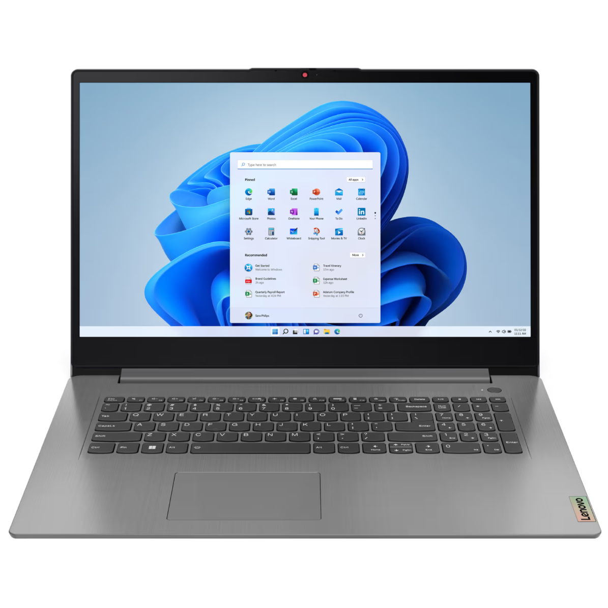 Portatīvais dators Lenovo Ideapad 3 17ABA7 82RQ0092FR AMD Ryzen 5 5625U 8GB DDR4 - foto 2