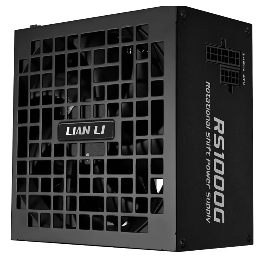 Barošanas bloks Lian Li Rotational Shift 1000W Black (RS1000G.B EU) - foto 2
