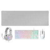 Tastatūra + pele Mars Gaming MCP-RGB3 White (MCPRGB3WFR)