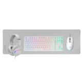Tastatūra + pele Mars Gaming MCP-RGB3 White (MCPRGB3WFR)