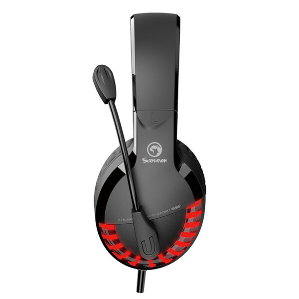 Austiņas Marvo HG9022 black - foto 2