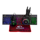 Tastatūra + pele Marvo LOOT 40 black (CM416 CZ/SK)