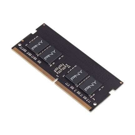 La mémoire vive PNY MN8GSD42666 1 x 8 GB DDR4 SO-DIMM Black - MN8GSD42666-SB