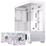 Datoru korpuss Einarex S501D Mid-Tower White (EXCS-PR-51DR-W)