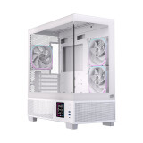 Datoru korpuss Einarex S501D Mid-Tower White (EXCS-PR-51DR-W)