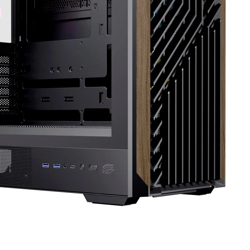 Datoru korpuss Einarex P800 Mid Tower Black (EXCS-PL-800R-B) - foto 7