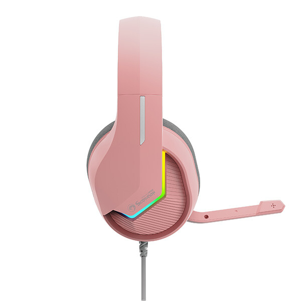 Austiņas Marvo TACTIC 40 pink (H8618 PK) - foto 3