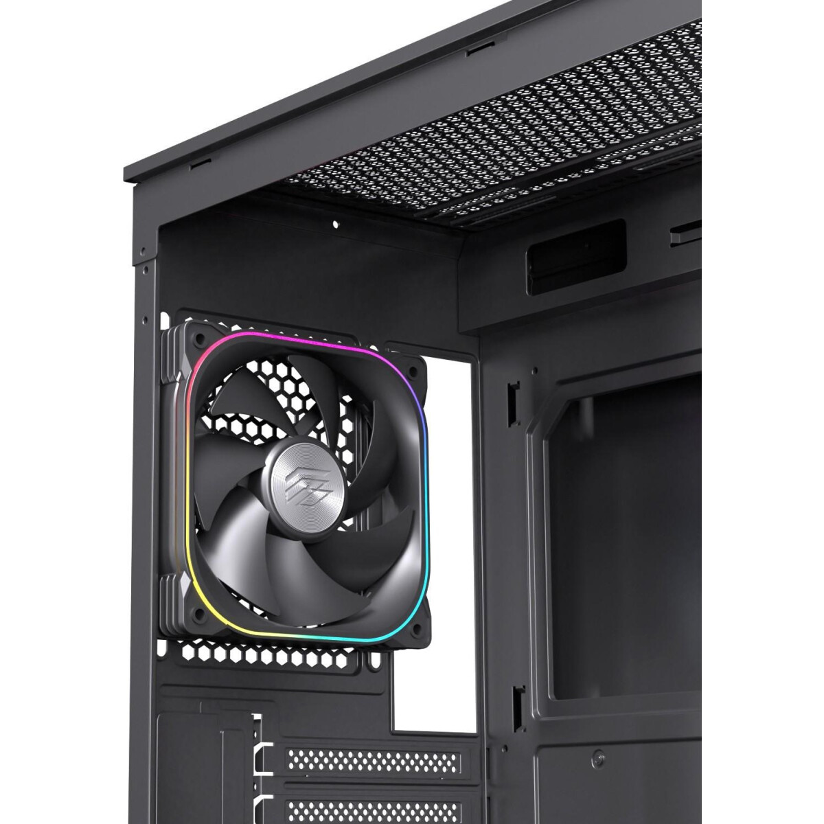 Datoru korpuss Einarex S700 Mid Tower Black (EXCS-PR-700R-B) - foto 5