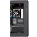 Datoru korpuss Einarex ZM800 Micro Tower Black (EXCS-ZM-800R-B)