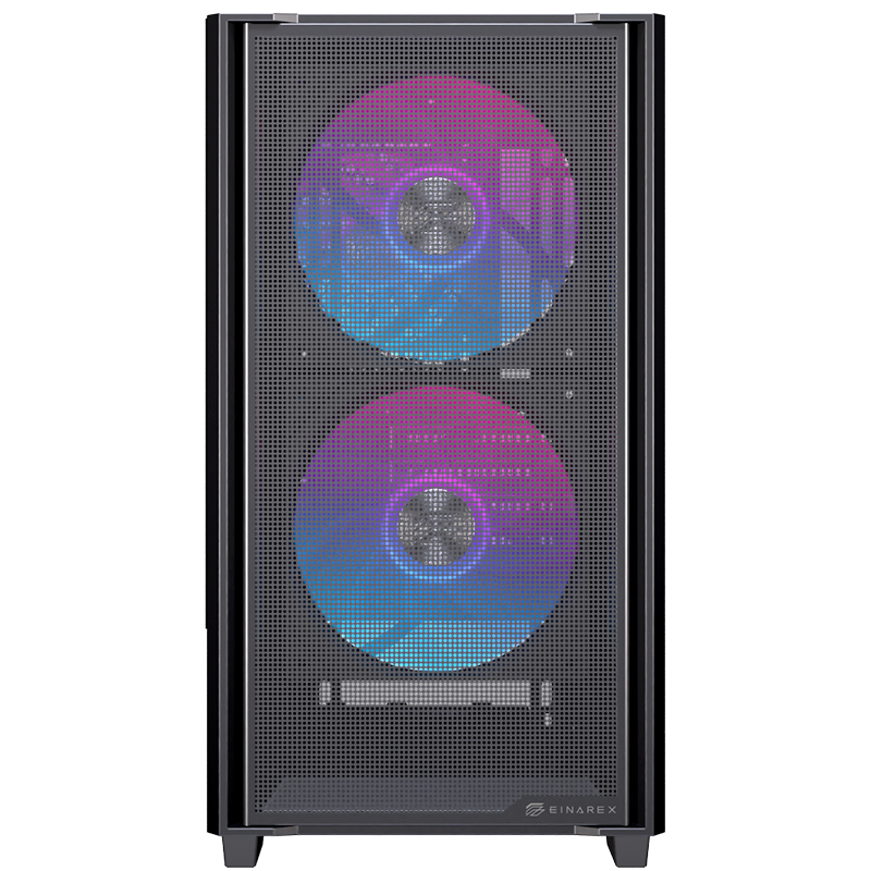 Datoru korpuss Einarex PM150 Micro-Tower Black (EXCS-PM-150R-B) - foto 2