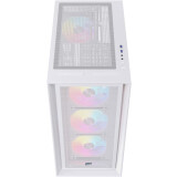 Datoru korpuss Einarex P600 Midi Tower White (EXCS-PL-600R-W)