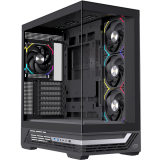 Datoru korpuss Einarex S800 Midi Tower Black (EXCS-PR-800R-B)