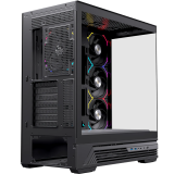 Datoru korpuss Einarex S800 Midi Tower Black (EXCS-PR-800R-B)