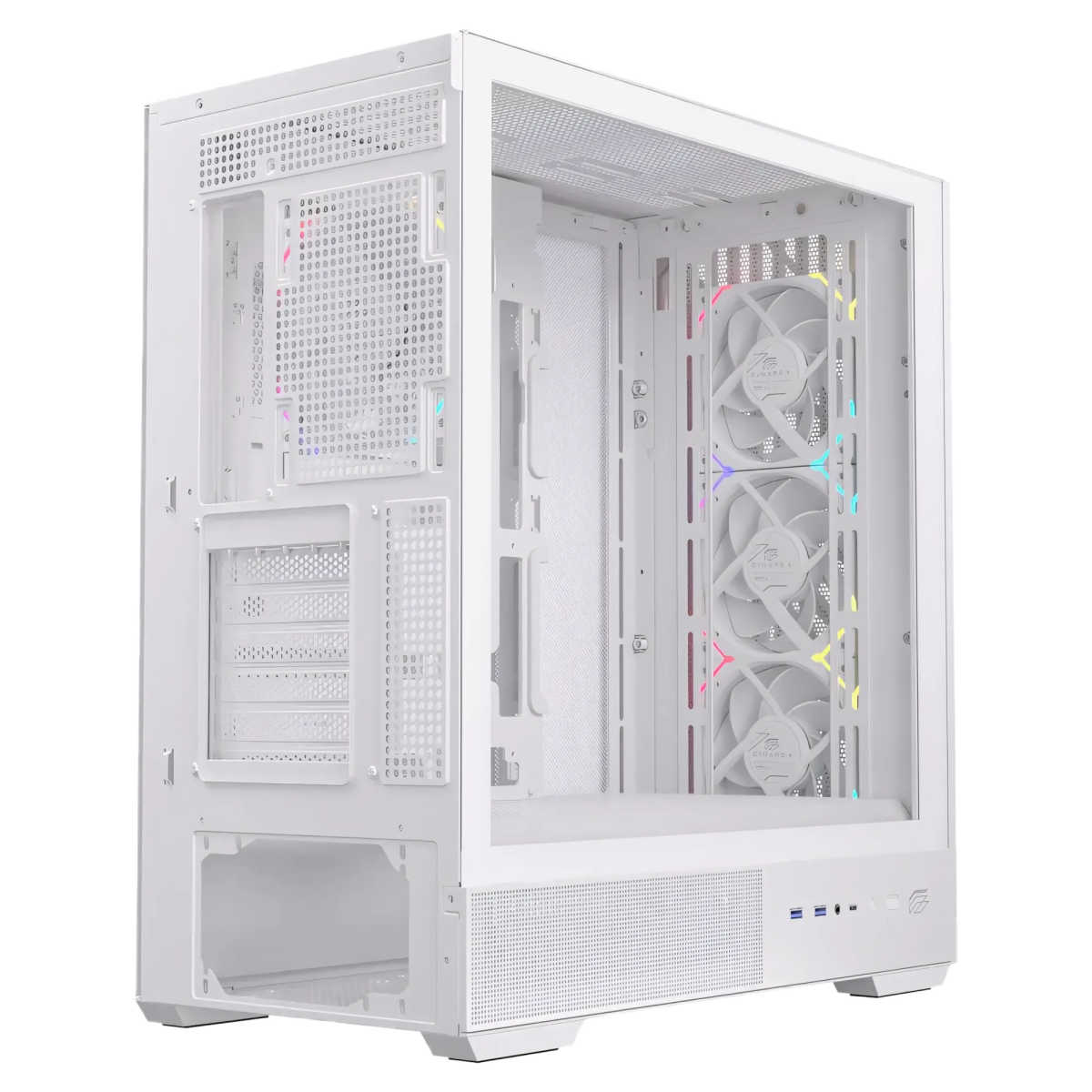 Datoru korpuss Einarex P800 Mid-Tower White (EXCS-PL-800R-W) - foto 4