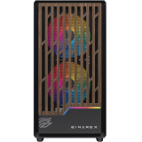 Datoru korpuss Einarex PM400 Midi Tower Black EXCS-PM-400R-B