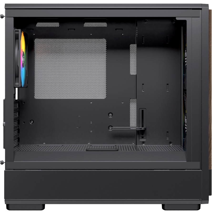 Datoru korpuss Einarex PM400 Midi Tower Black EXCS-PM-400R-B - foto 4