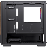 Datoru korpuss Einarex PM400 Midi Tower Black EXCS-PM-400R-B