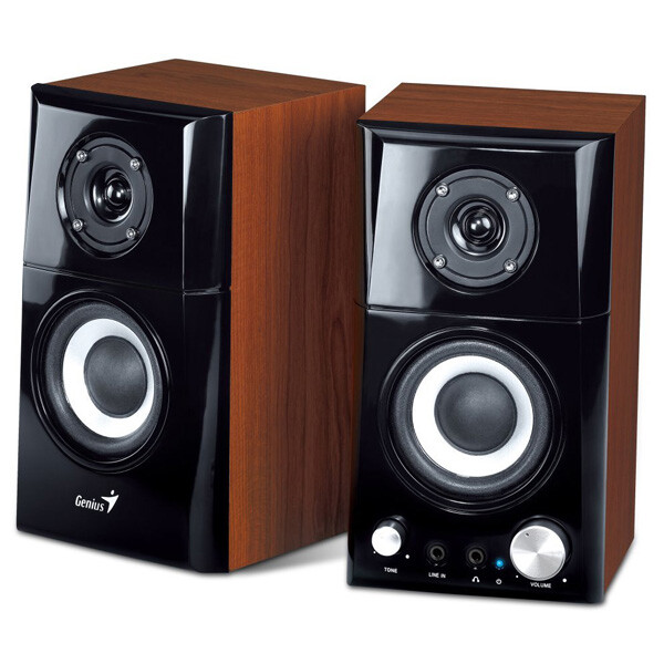 Akustiskās sistēma Genius SP-HF500A brown-black (31730032400) - foto 2