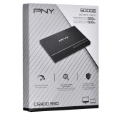 SSD PNY CS900 500 GB 2.5" SATA III 3D TLC Black (SSD7CS900-500-RB)