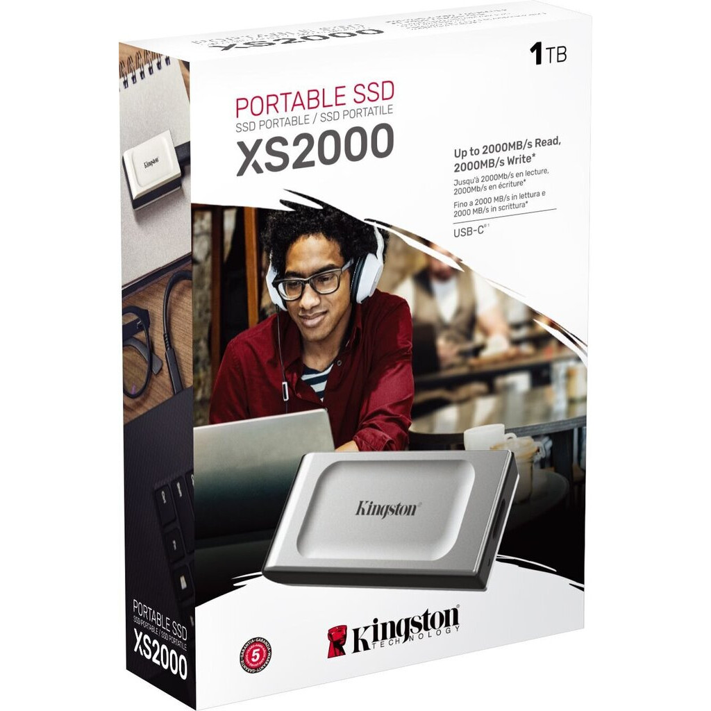 SSD Kingston XS2000 SSD 1 TB (SXS2000/1000G) - foto 3