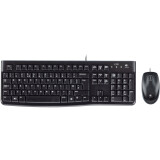 Tastatūra + pele Logitech MK120 Black (920-002539)