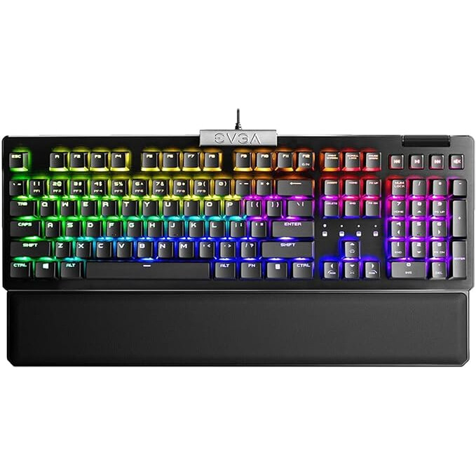 Tastatūra EVGA Z15 RGB Black (821-W1-15FR-K2) - foto 2