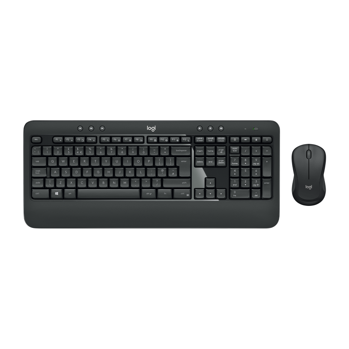 Tastatūra + pele Logitech Advanced MK540 Black (920-008676)