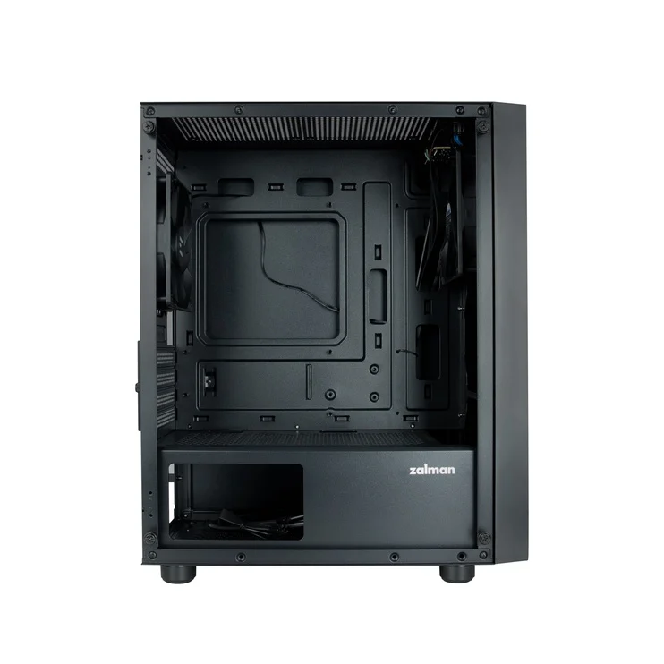 Datoru korpuss Zalman T3 Plus Micro ATX Black - T3 PLUS - foto 3