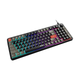 Tastatūra MSI Forge GK110 RGB Black (FORGE GK110 FR)