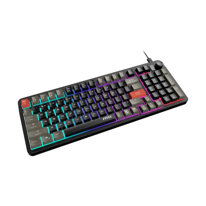 Tastatūra MSI Forge GK110 RGB Black (FORGE GK110 FR) - foto 2