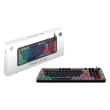 Tastatūra MSI Forge GK110 RGB Black (FORGE GK110 FR)