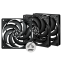 Korpusa dzesētājs Arctic P12 Slim PST Black (ACFAN00275A)