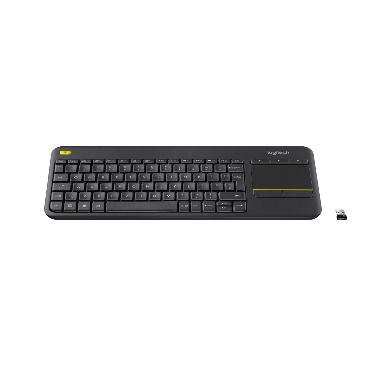Tastatūra Logitech K400 Plus Black (920-007129) - foto 2