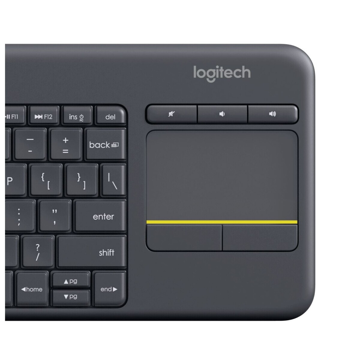 Tastatūra Logitech K400 Plus Black (920-007129) - foto 3